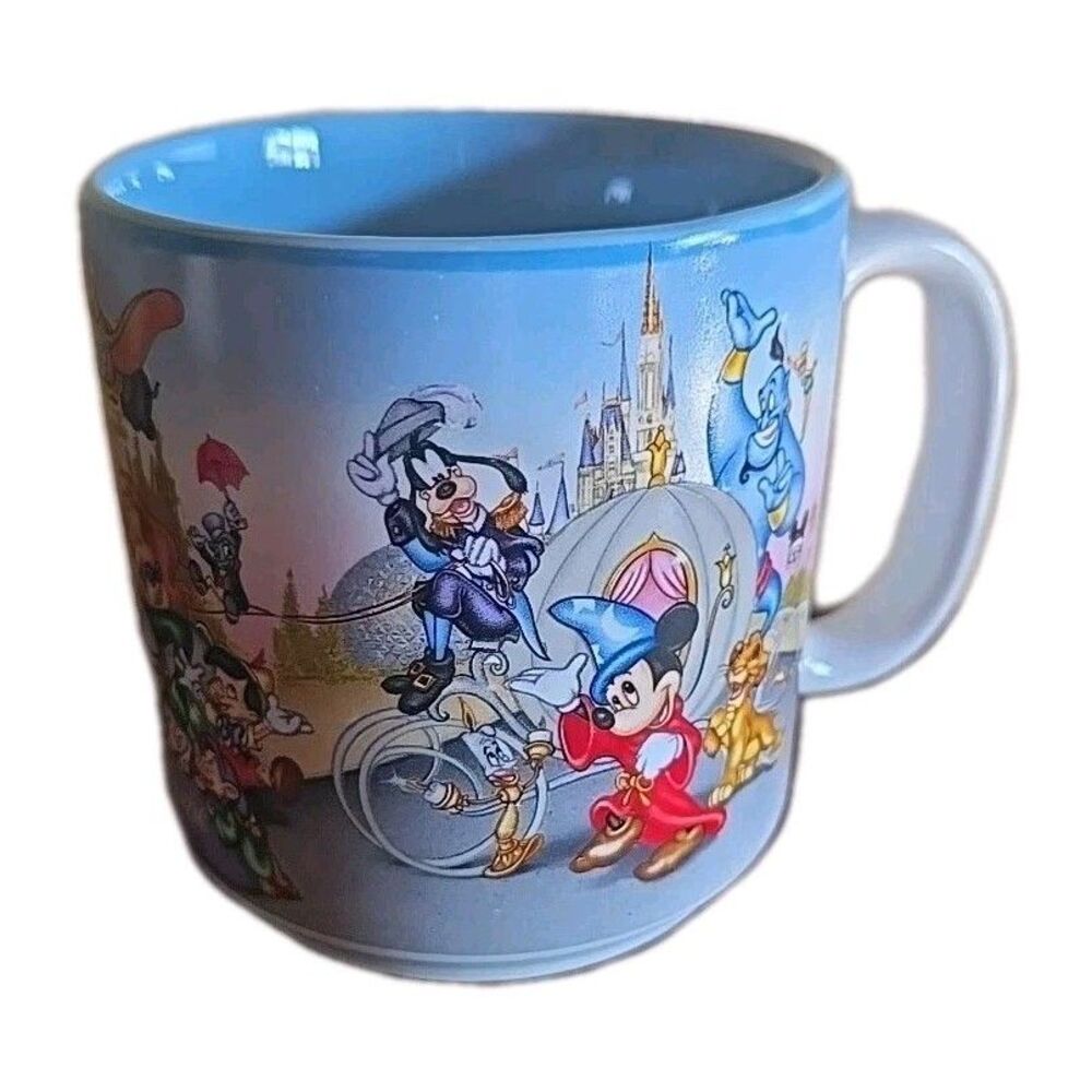 Vintage 1996 25th Anniversary Walt Disney World Time To Remember the Magic Mug